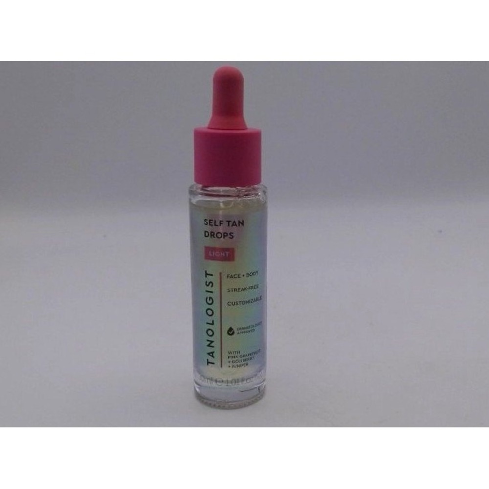 Tanologist Sunless Tanning Drops - Light, 1 Fl Oz, BRAND NEW